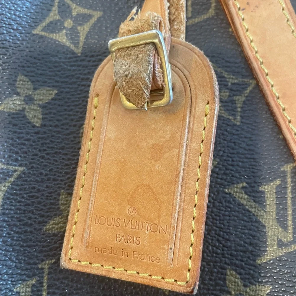 Louis Vuitton Monogram Brown and Tan Briefcase
